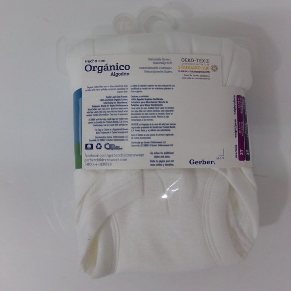 Gerber Boys White Trainer 3Pk. size 2T - Picture 3 of 3